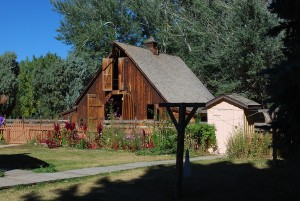 The 1890's barn at the Littleton Museum.